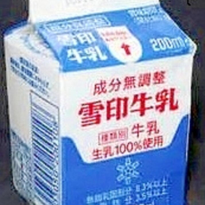 残った牛乳で簡単チョコシェイク!